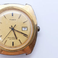 1975 Timex ساعة نادرة أوتوماتيكية لقطع الغيار والإصلاح - لا تعمل