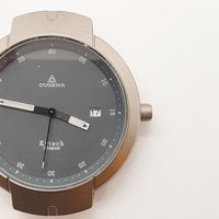 German Dugena K-Tech All Titanium Watch for Parts & Repair - NOT WORKING