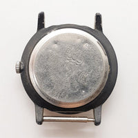 Quadrante nero Timex Orologio in quarzo BA Cell T62 per parti e riparazioni - Non funzionante