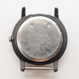 Schwarzes Zifferblatt Timex Ba Cell T62 Quarz Uhr Für Teile & Reparaturen - nicht funktionieren