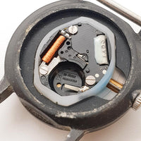 الاتصال الهاتفي الأسود Timex BA Cell T62 Quartz Watch for Parts & Repair - لا تعمل