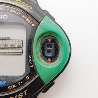 Casio 1009 JP-200W Monitor de pulso de ejercicio reloj Para piezas y reparación, no funciona