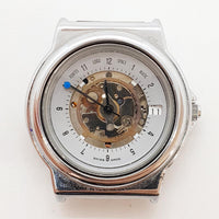Fortis Logo Space Matic Swiss ha fatto orologio per parti e riparazioni - Non funziona