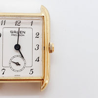 Mínimo Gruen Precision Japón reloj Para piezas y reparación, no funciona