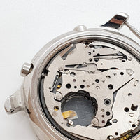 لوتس إنذار Chronograph مشاهدة الكوارتز السويسرية لقطع الغيار والإصلاح - لا تعمل