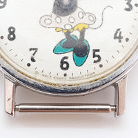 1958 Ingersoll Minnie Mouse Mechanical Watch for Parts & Repair - NOT WORKING
