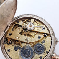 Silberzylindre Remontoir -Tasche Uhr Für Teile & Reparaturen - nicht funktionieren
