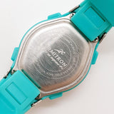 Turquesa vintage reloj para ella | Armitron Digital chronograph reloj
