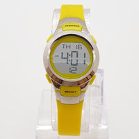 Vintage Yellow Digital Watch by Armitron | Chronograph Watch for Her