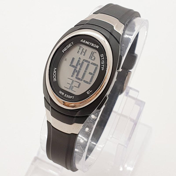 Negro vintage Armitron Digital reloj | Deportes reloj para mujeres