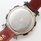 Negro vintage Armitron Digital reloj | Alarma chronograph reloj para ella