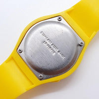 Orologio digitale LCD giallo | Electro orologio per donne o uomini
