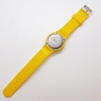 Gelb LCD Digital Uhr | Elektro Uhr für Frauen oder Männer