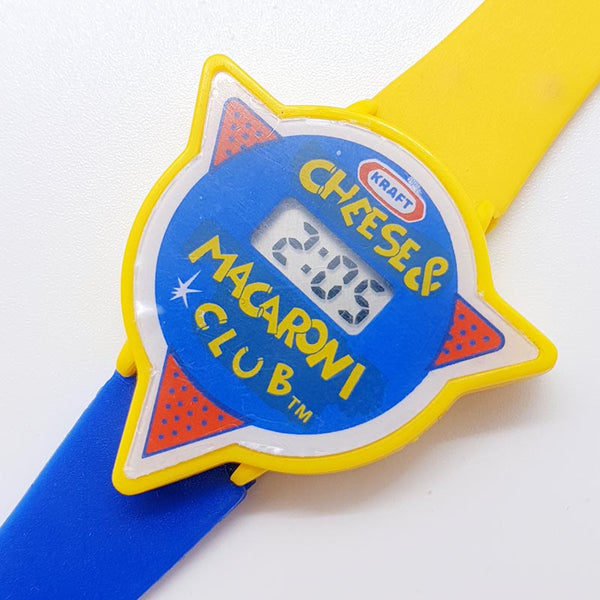 Kraftkäse und Maccaroni Club Uhr für Kinder | Digital Uhr