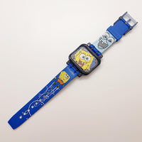 Retro Sponge Bob Pantalones cuadrados digitales reloj | Esfera reloj
