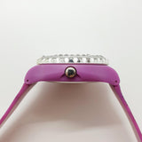 Flower Power Purple Quartz reloj para mujeres | Relojes de declaración
