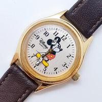 Mickey Mouse Disney ساعة الكوارتز | Disney الوقت يعمل
