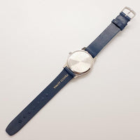 Blue M & MS Candy Watch | ساعة كوارتز الفضة نغمة للرجال أو النساء