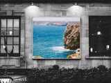 Ocean Cliffs Landscape Print | Algarve Digital Prints | Printable Art - Vintage Radar