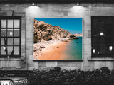Tropical Beach Print | Algarve Digital Prints | Printable Wall Art - Vintage Radar
