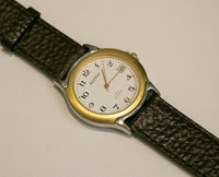 Vintage zweifarbige Adora Quarz Uhr | 90S Classic Vintage Uhr
