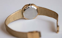 Quartz Bucherer vintage montre pour les femmes cadran noir | Fait en Suisse montre