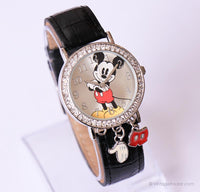 MZB Mickey Mouse Diamant Uhr | Disney Quarz sieht zu