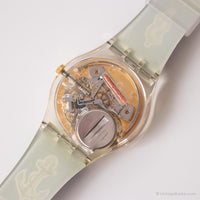 1991 Swatch GK140 Blue Anchorage Watch | Blu e giallo Swatch Gentiluomo
