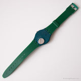 1991 Swatch GG119 Palco reloj | Notas musicales vintage verde Swatch
