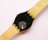 1996 Hände GN166 swatch Uhr Vintage | Schwarze und weiße Hände swatch