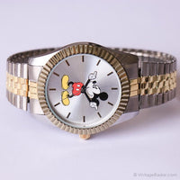 Large Two Tone Mickey Mouse Accutime Watch for Adults