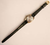Vintage Gold-tone Sharp Watch |for Women | Tiny Sharp Wristwatch