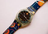 1995 Planetarium SRG100 Solar swatch Guarda | Anni '90 rari swatch Guadare