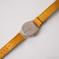 1991 Swatch Orologio daiquiri GK144 | Cinturino giallo trasparente Swatch