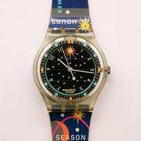 1995 Planetarium SRG100 Solar swatch Guarda | Anni '90 rari swatch Guadare