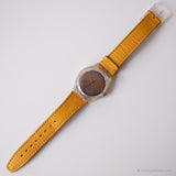 1991 Swatch GK144 Daiquiri Watch | حزام أصفر شفاف Swatch