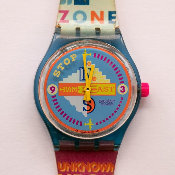 1994 Esperydes SSN103 Swatch Chrono | 90er Schweizer Chronograph Halt Uhr