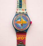 1994 Esperydes SSN103 Swatch Chrono | 90S suizo Chronograph Deténgase reloj