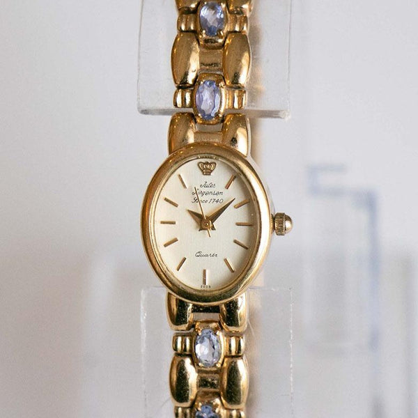 نادر Jules Jurgensen ساعة خمر | الساعات الفاخرة ذات اللون الذهبي للنساء