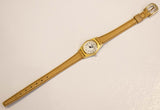Vintage Gold-Ton scharf Uhr für Damen | Frauenquarzuhren