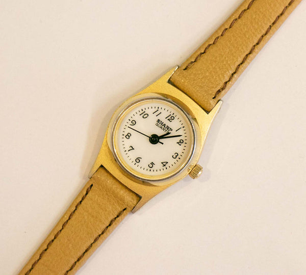Vintage Gold-Tone Sharp Watch for Ladies | Women's Quartz Watches ...