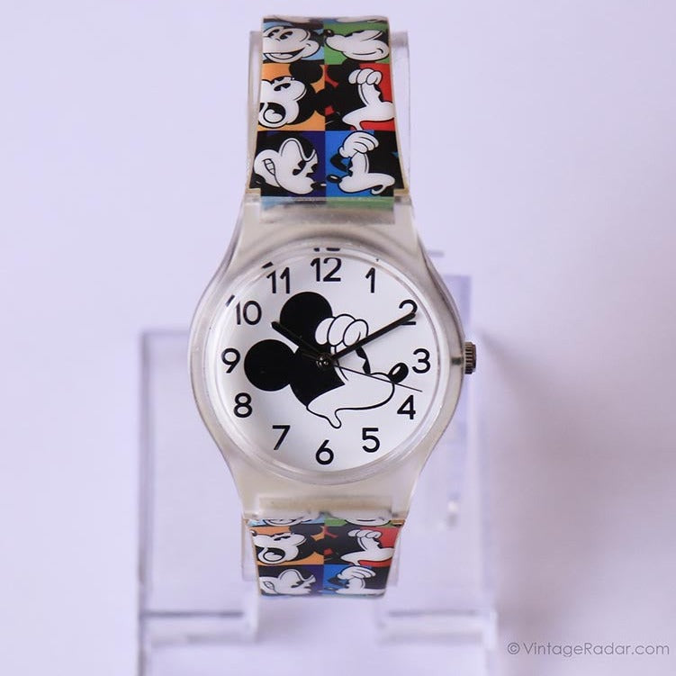 Disney Parks Authentic Mickey Mouse Watch Comic Book Style Disney Parks Authentic Mickey Mouse Watch Comic Book Style
