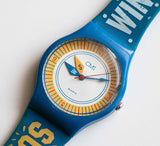Blue Vintage CMI Sports Watch For Men | Best Quartz Watches