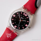2006 Swatch GE136 raggiungi l'orologio degli anelli | Torino Olympics Watch