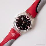2006 Swatch GE136 REACH THE RINGS Watch | Torino Olympics Watch