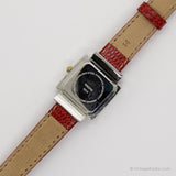 Rectangular Silver-tone Watch for Ladies | Vintage Dress Watch for Her