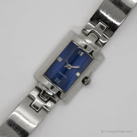 Yves Vintage Rocher reloj para ella | Reloj de pulsera de acero inoxidable