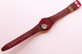 1994 MR WATSON GR128 Swatch Watch | 90s Roman Numerals Swatch Watch