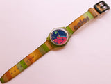1991 IBISKUS GL101 Swatch Watch | 90s Cool Colorful Swiss Swatch Watch