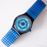 1994 Swatch SLN100 SLN101 VARIATION Watch | Blue Swatch Musicall